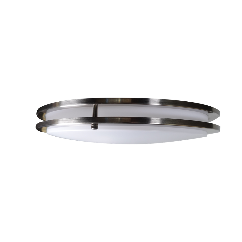 Reno DECO 16 inch double ring ceiling fixture with microwave sensor