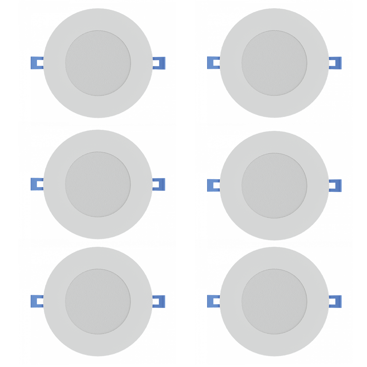 Reno BRILLIANCE 4 inch slim recessed downlight six pack