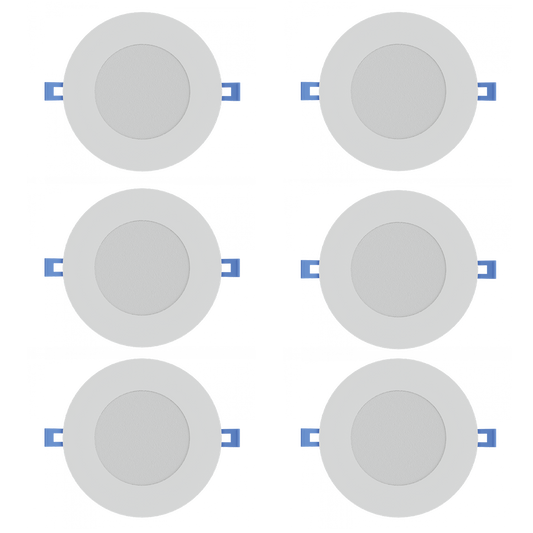 Reno BRILLIANCE 4 inch slim recessed downlight six pack