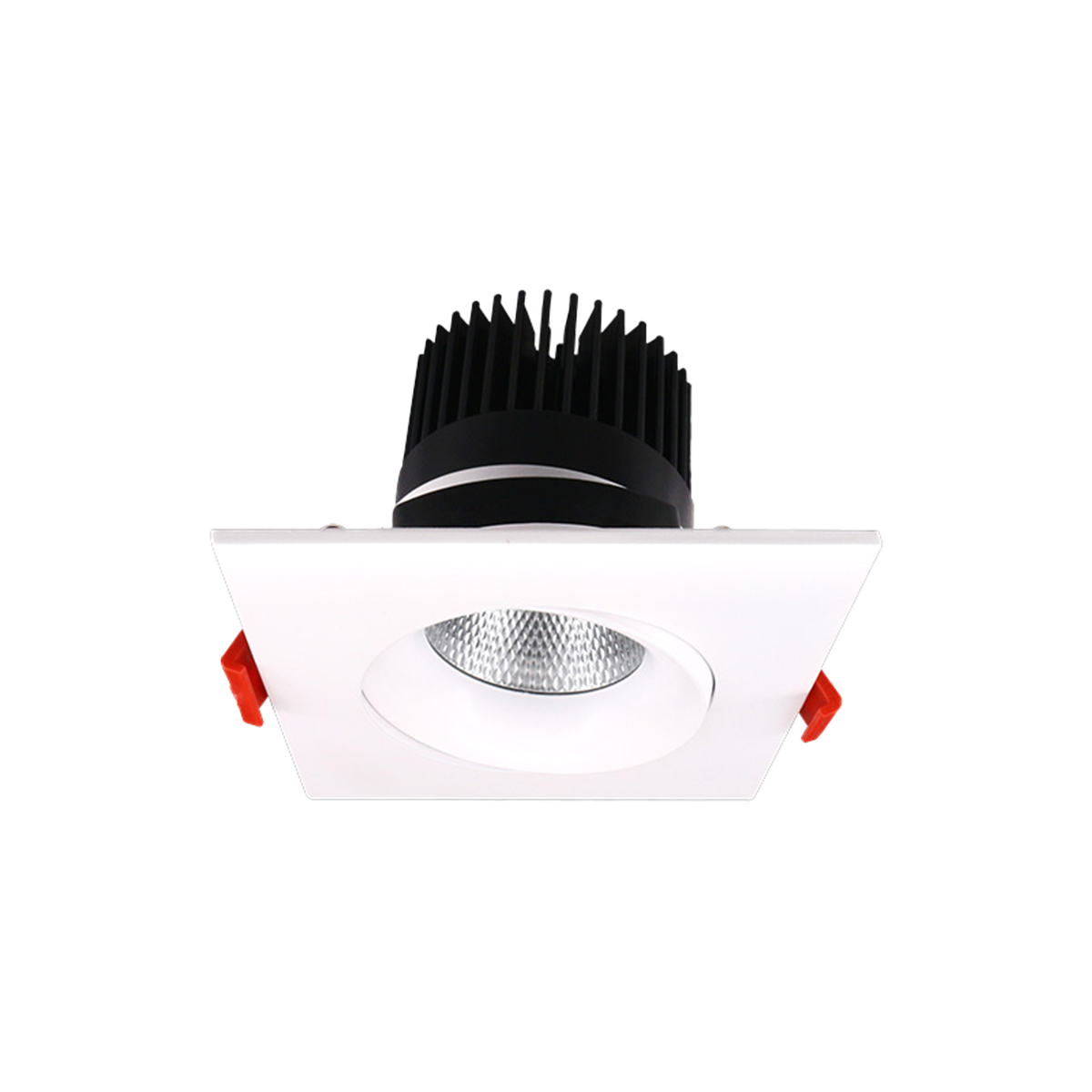 Reno AURA Square Gimbal - 3.5" / White / 12W