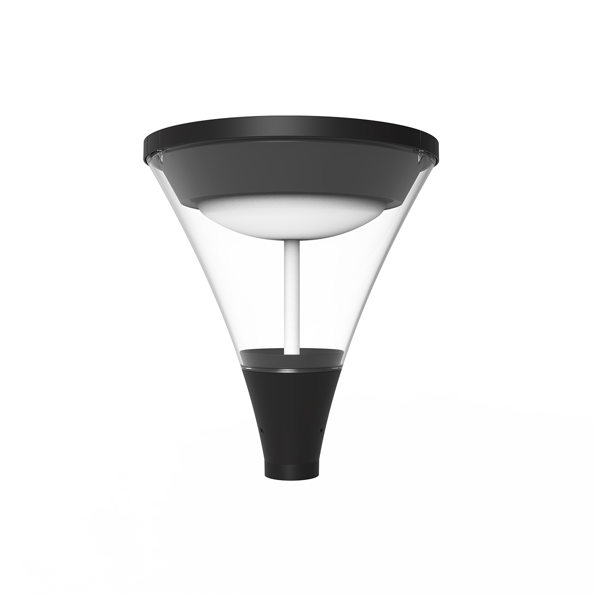 Reno HALO urban post top fixture black