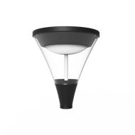 Reno HALO urban post top fixture black