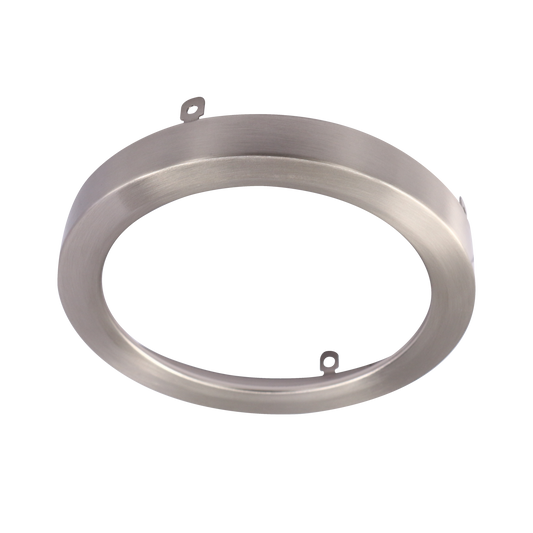 Reno SOL 5 inch round brushed nickel trim