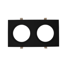 Load image into Gallery viewer, Reno AURA Multiple Lighting System Plates For Two Round Regressed Gimbals - 3.5" / Black
