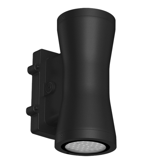 Reno CLESSIDRA 7 inch up down wall sconce black