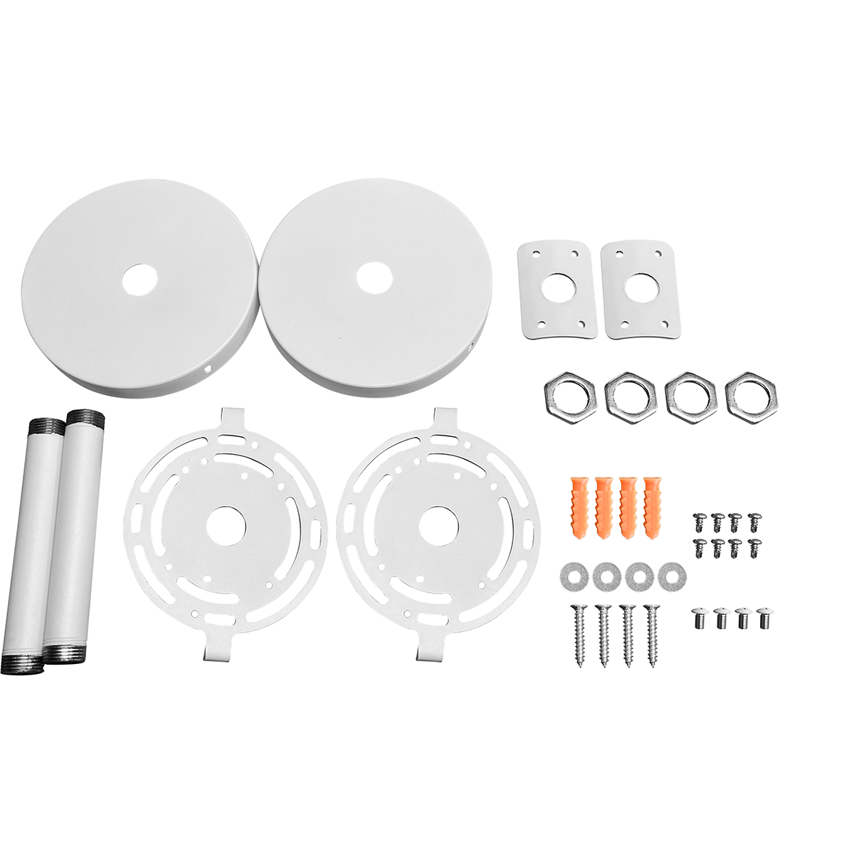 Reno RAIL white wall mount bracket