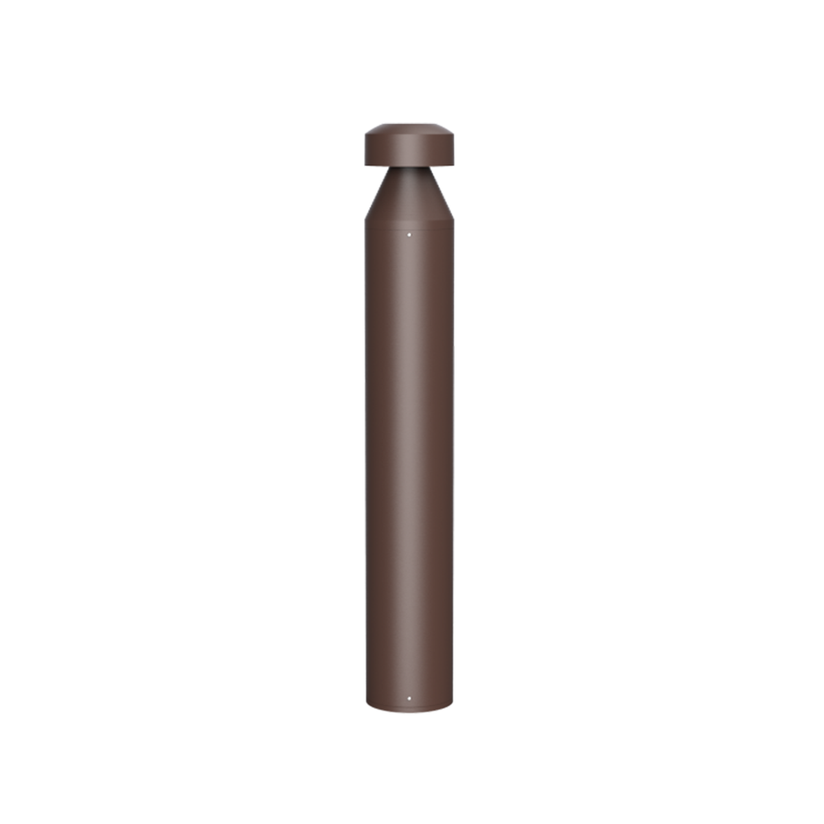 Reno SYLO BL4 architectural LED bollard in bronze finish