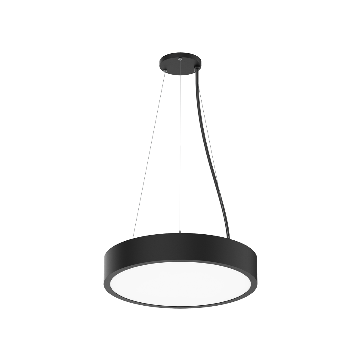 Reno EVOKE 18 inch round highbay black