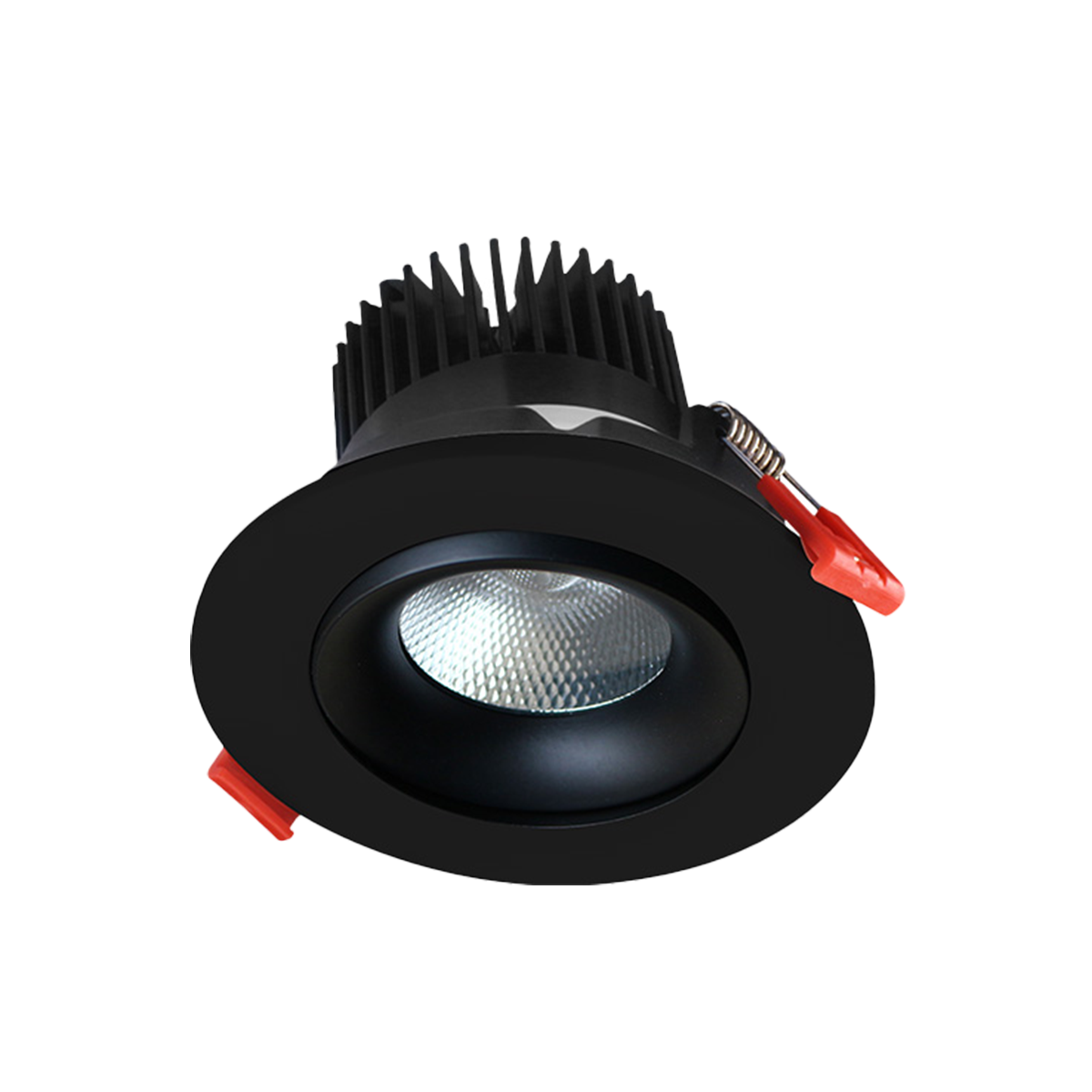 Reno AURA Round Regress Gimbal - 3.5" / Black / 12W