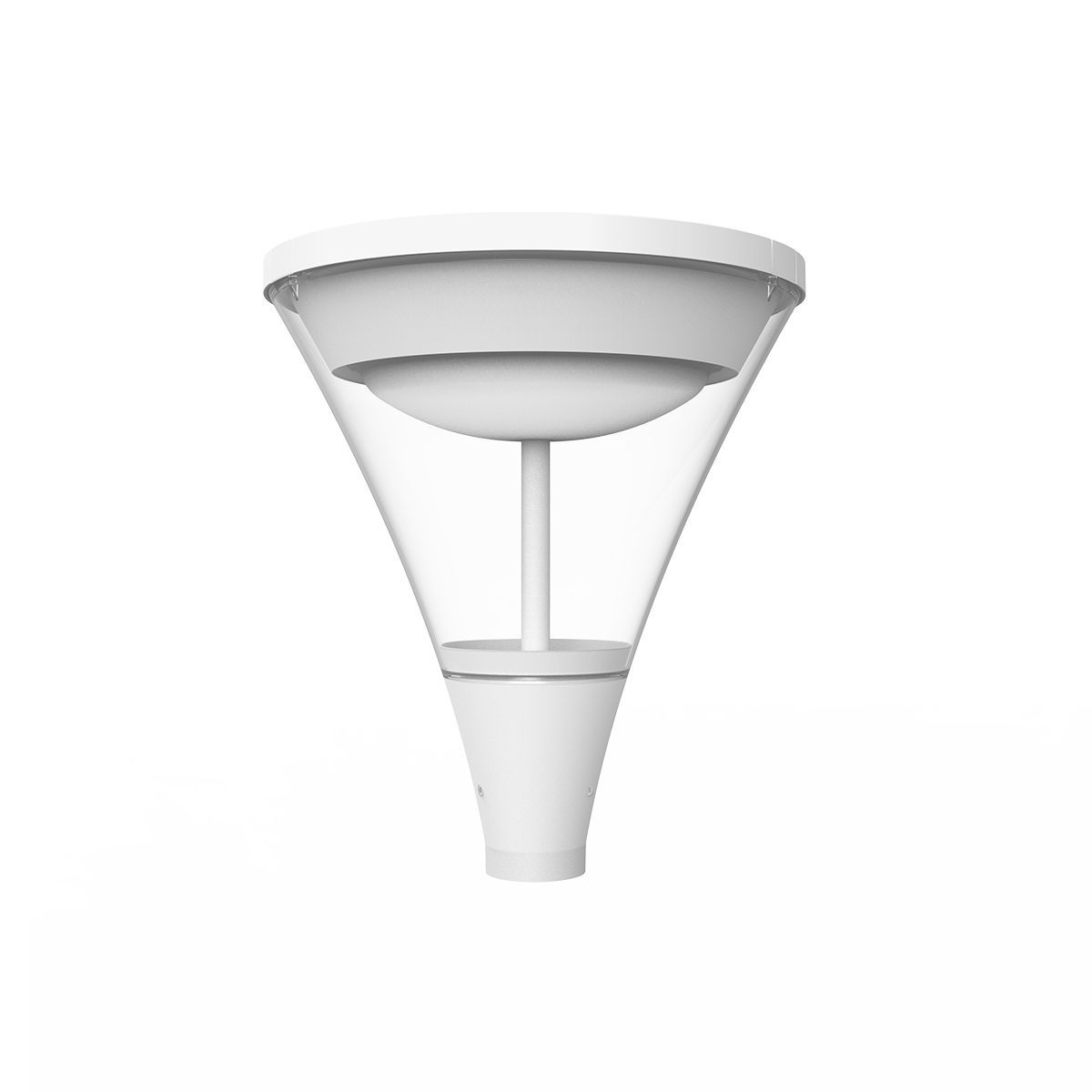 Reno HALO urban post top fixture white