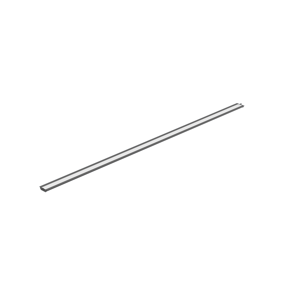 Reno ARRAY Architectural Strip Fixture Upper Luminous Module For Strip - 4 ft / Black / 12W