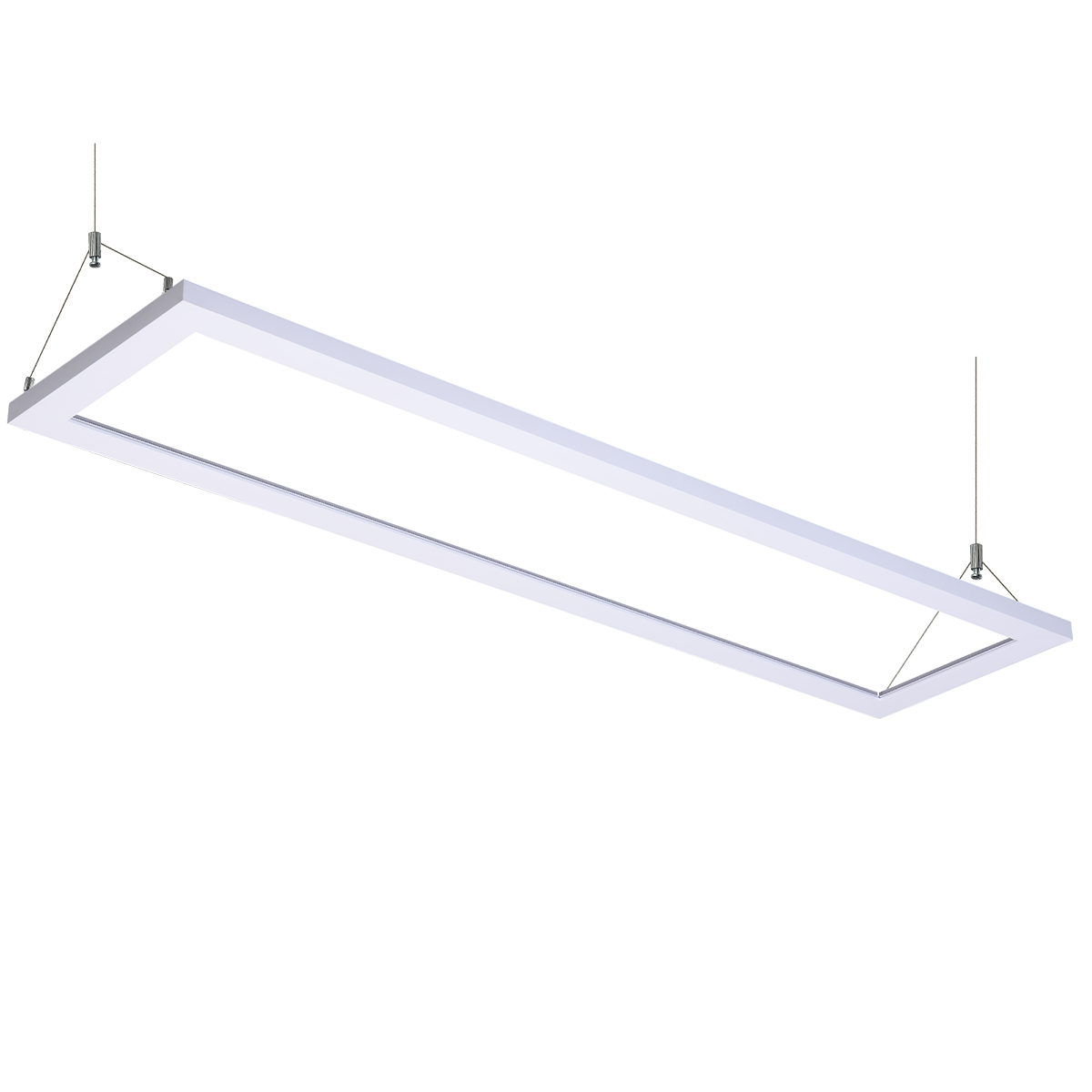 Reno LUCID 1x4 bi-directional pendant with translucent optics