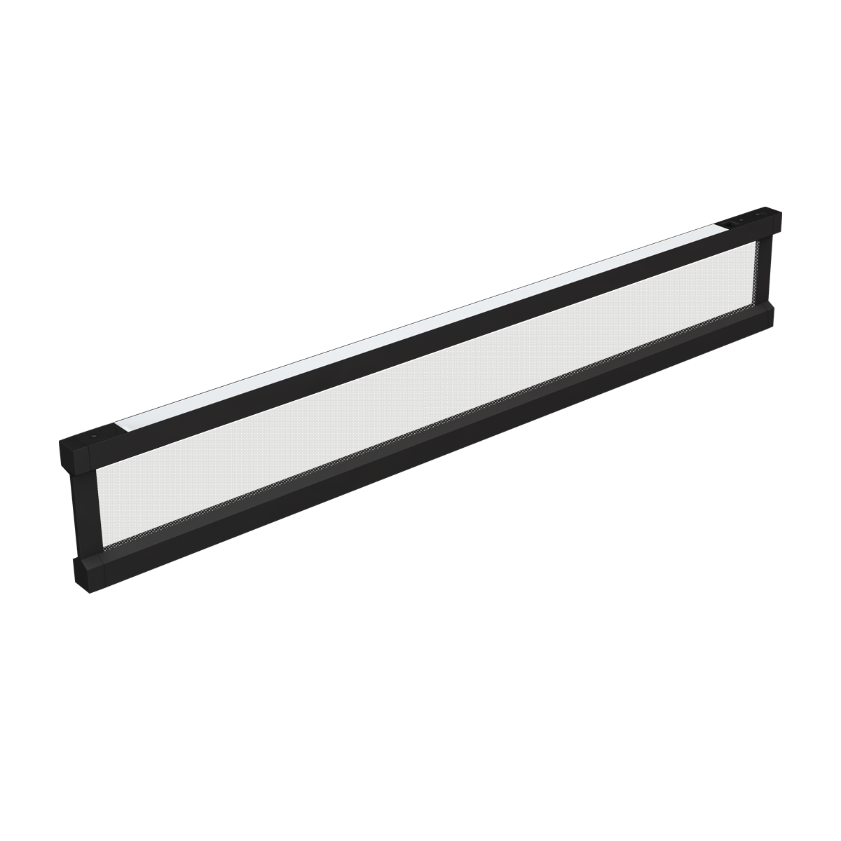Reno STRATOS architectural vertical pendant black