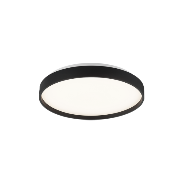 Matteo Lighting Alexandre M10801BK LED flush mount in Black