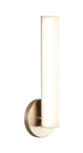Load image into Gallery viewer, Matteo Lighting Axis vanity light in Champagne Gold with White Frosted Glass
