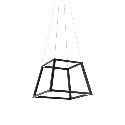 Matteo Lighting Carlington C81316MB LED pendant in Matte Black