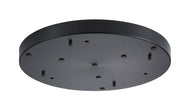 Matteo Lighting CP0129OB round multi ceiling canopy in Oxidized Black
