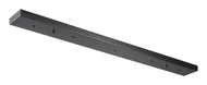 Matteo Lighting CP0225OB linear multi ceiling canopy in Oxidized Black