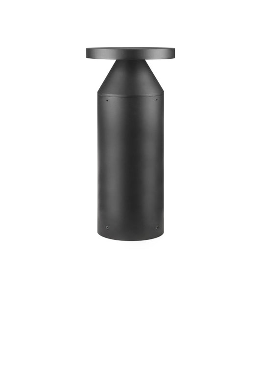 Matteo Lighting Cremini E21718MB LED outdoor bollard in Matte Black