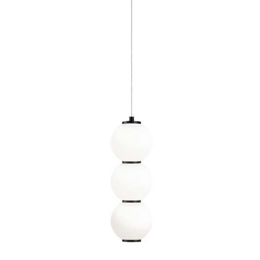 Matteo Lighting Dango C82402OB LED pendant in Oxidized Black