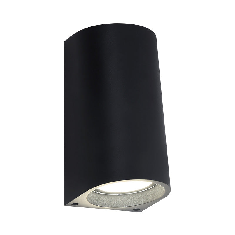 Matteo Lighting Dani E21205MB outdoor LED wall sconce in Matte Black