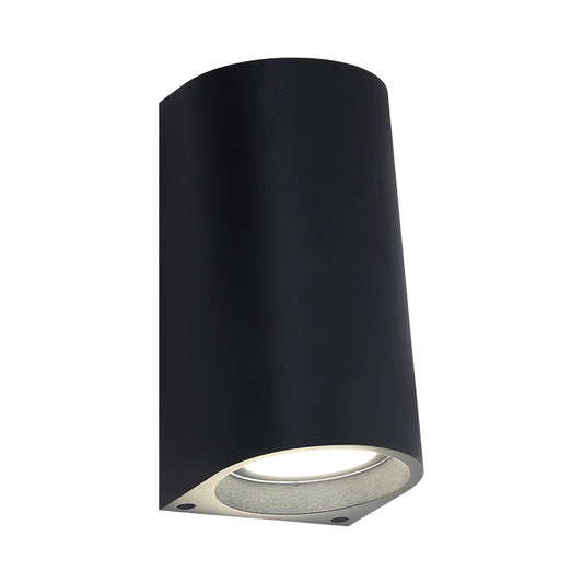 Matteo Lighting Dani E21205MB outdoor LED wall sconce in Matte Black