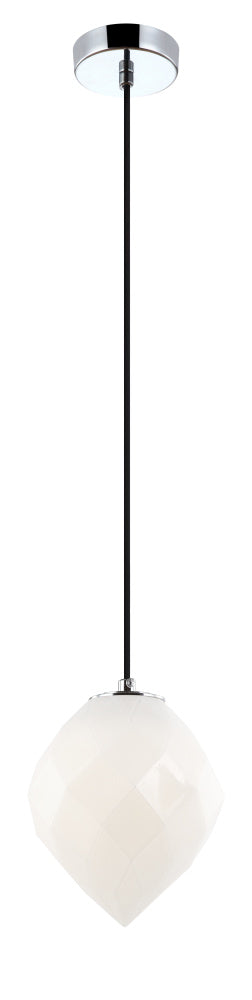 Matteo Lighting Gemma C78001OP pendant with opal glass