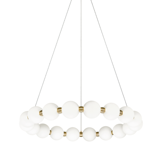 Matteo Lighting Oni C83425OG chandelier in Oxidized Gold