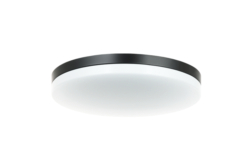 Matteo Lighting Orion M12002BK LED flush mount in Black