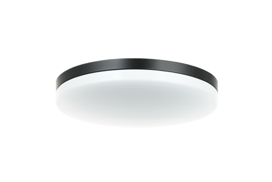 Matteo Lighting Orion M12002BK LED flush mount in Black