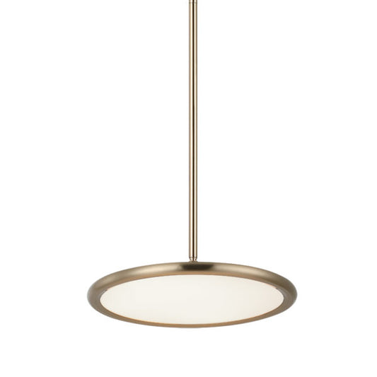 Matteo Lighting Piper CX38812CG LED pendant in Champagne Gold