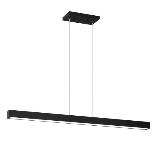 Matteo Lighting Presley C80833MB LED pendant in Matte Black