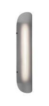 Load image into Gallery viewer, Matteo Lighting Saber vanity light in Matte Black with Smoke Frosted Glass
