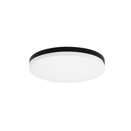 Matteo Lighting Xelan M11901BK LED flush mount in Black