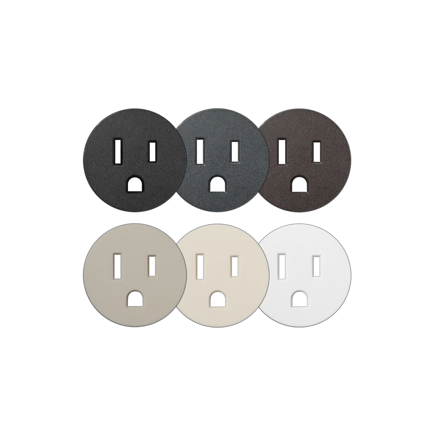 Prado UniFit outlet cover plate color set