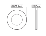 Load image into Gallery viewer, Cabinet LED Puck Light Ultra Thin
