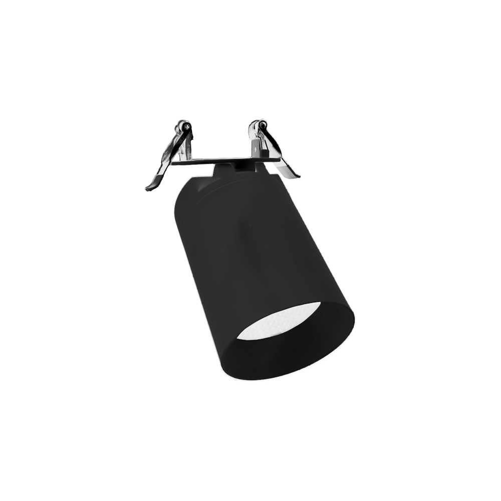 Reno ARTE 3 inch ceiling mount cylinder downlight black