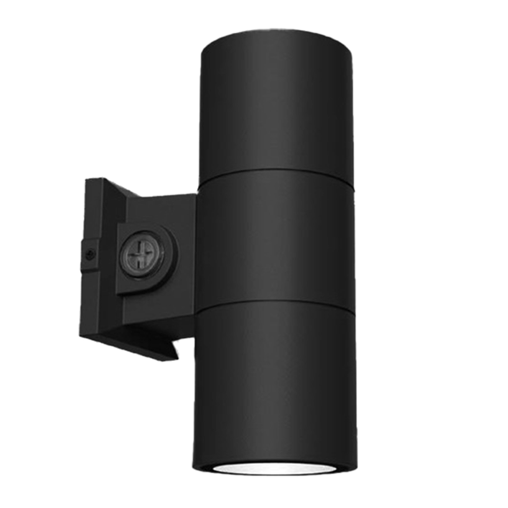 Reno FUSION 6 inch up down wall sconce black