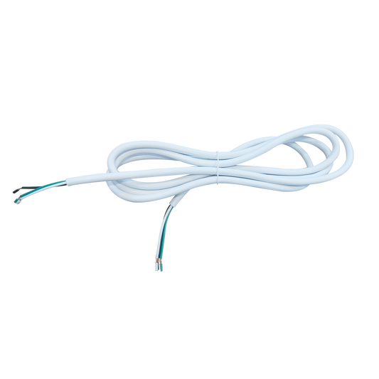 Reno R39311 10 foot field-installed white power cord