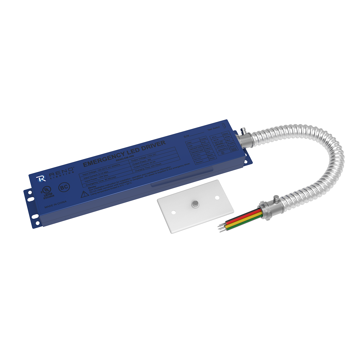 Reno R83000 RENO-EM-H08 emergency LED driver