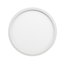 Load image into Gallery viewer, Reno SOL round slim surface LED fixture in white
