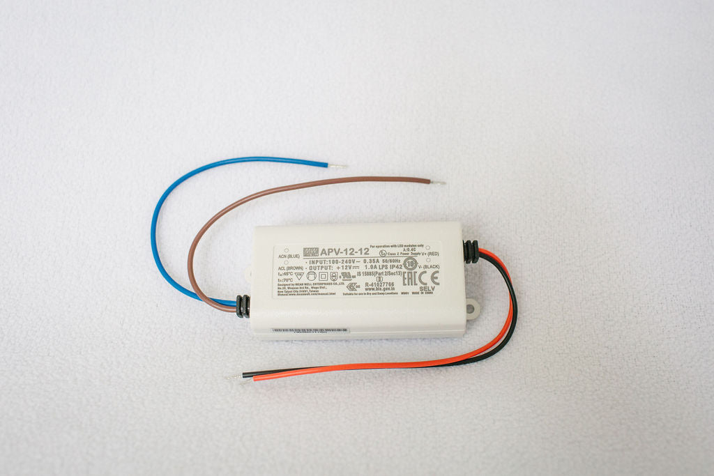 MEAN WELL APV Series 12W 12V LED power supply