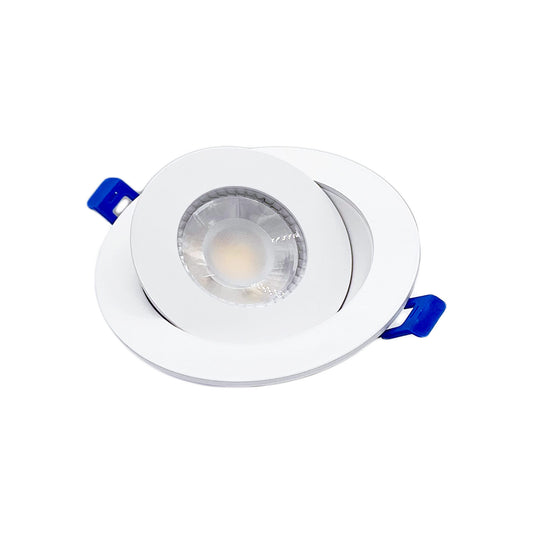 DawnRay DR40RG 4-inch round 5CCT adjustable gimbal recessed light
