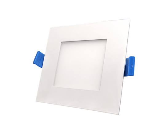 DawnRay DR40SF 4-inch square 5CCT slim LED recessed light